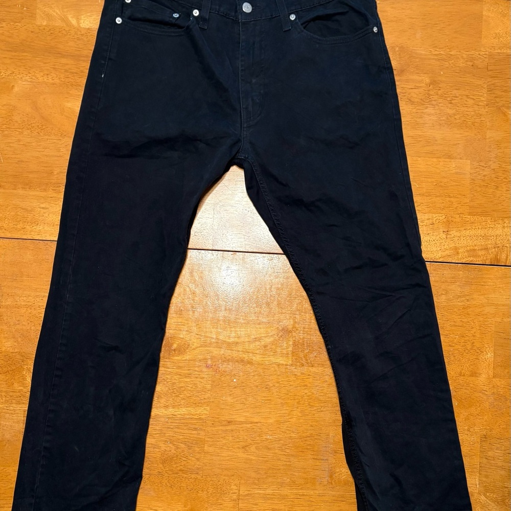 Levi’s 513 Black Jeans – W34 L30 – Excellent Condition